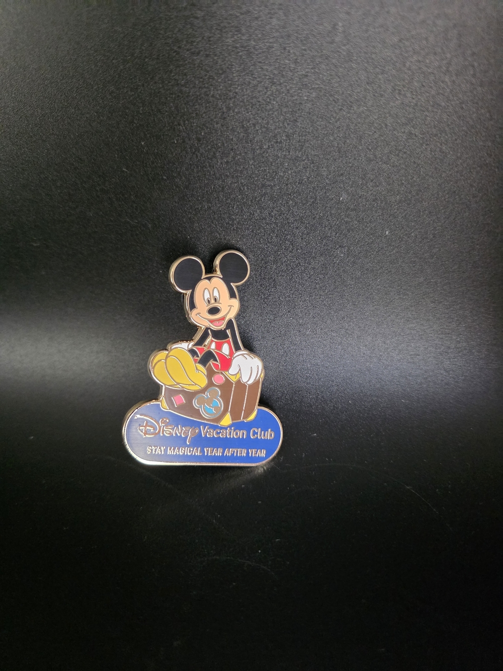 Disney Vacation Club DVC Mickey Mouse Stay Magical Year After Year Trading Pin